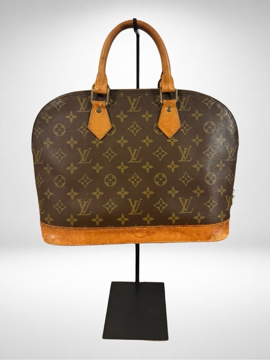 Louis Vuitton Handbags - Louis Vuitton LV Authentic Alma PM Monogram Canvas Top Handle Satchel Bag France